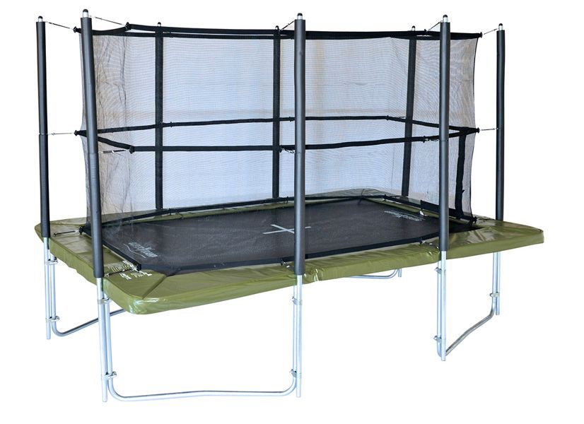 Supertramp rectangular hotsell trampoline